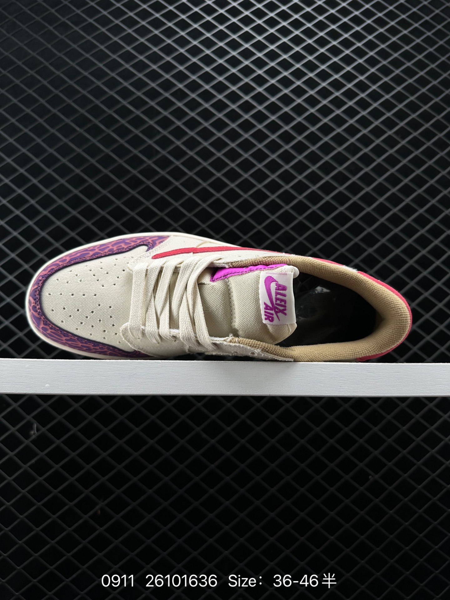 fragment design x Travis Scott x Nike Air Jordan 1 Low OG SP”Black/Green Toe“